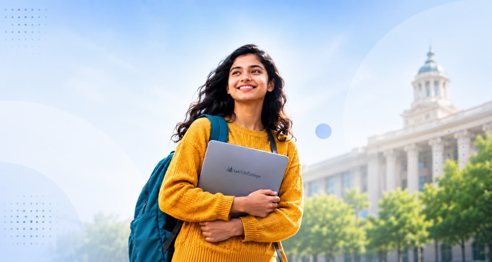 Online degree student studying from home in India