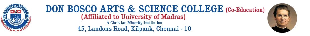 DON BOSCO ARTS AND SCIENCE COLLEGE