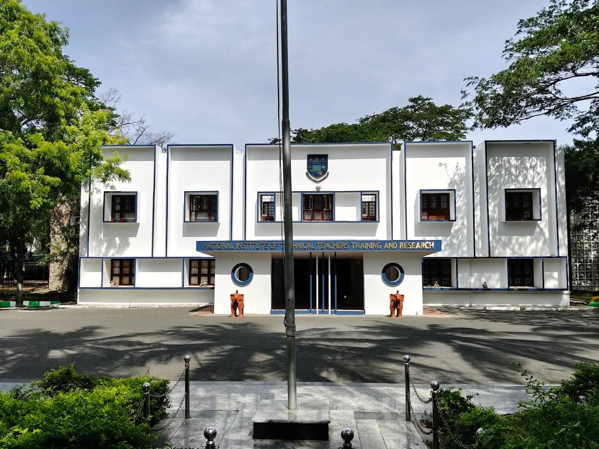 NATIONAL INSTITUTE OF TECHNICAL TEACHERS TRAINING AND RESEARCH, CHENNAI