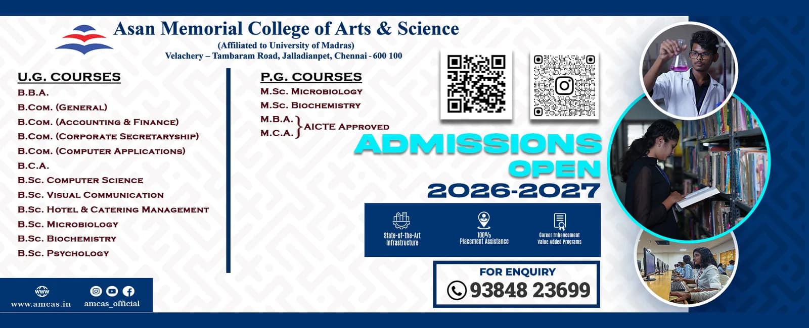 ASAN MEMORIAL COLLEGE OF ARTS AND SCIENCE