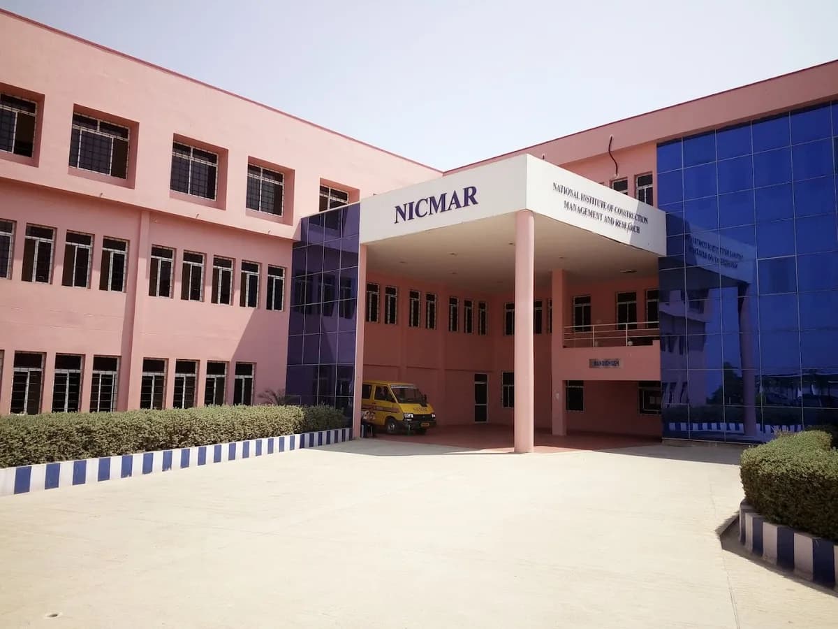 NICMAR University of Construction Studies, Hyderabad Telangana