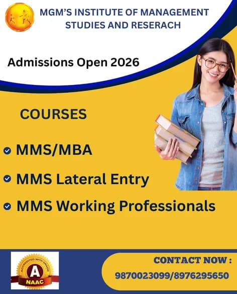 MGMs Institute of Management Studies & Research, MGM Educational Campus, Sector-1, Kamothe, Navi Mumbai - 410 209