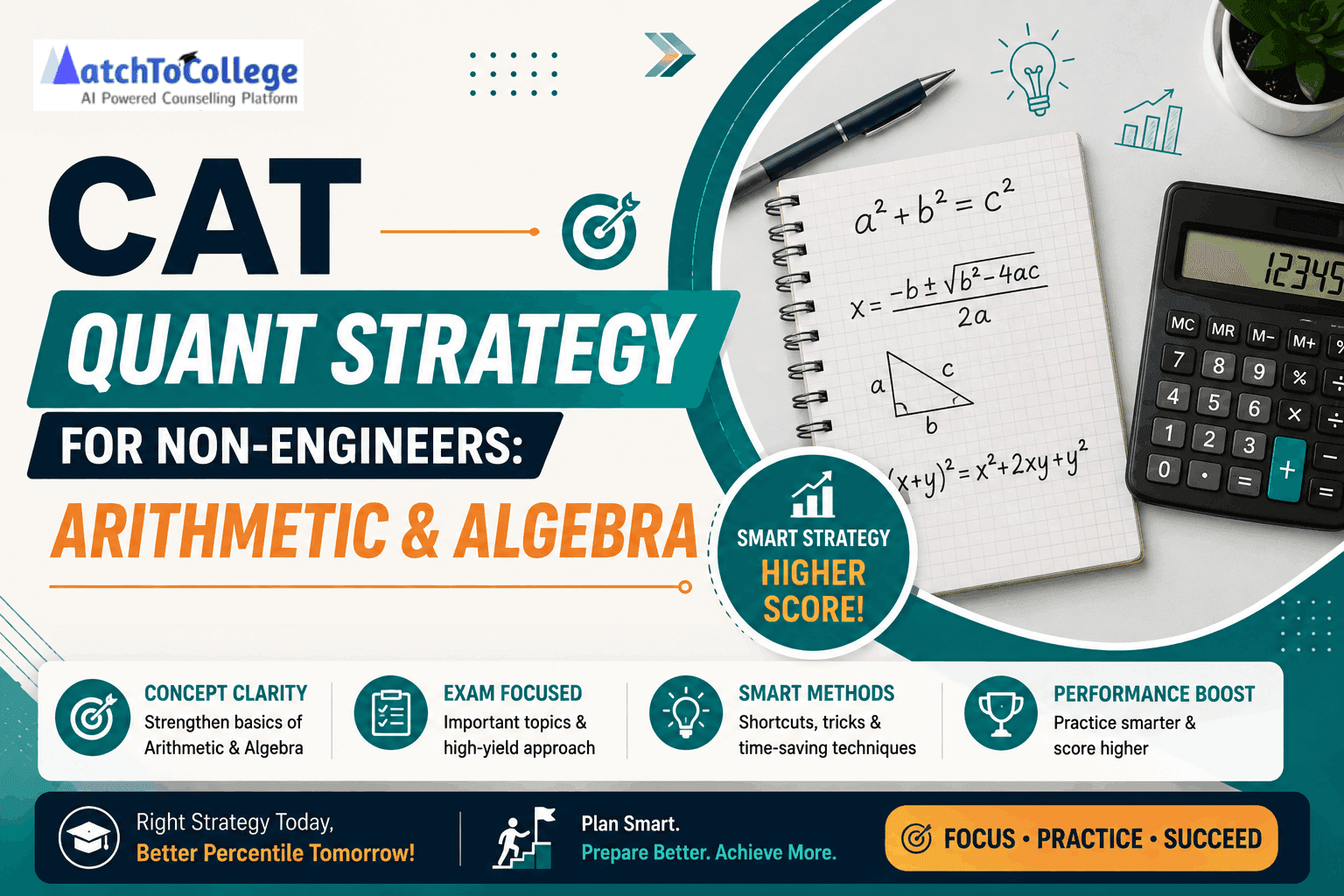 CAT Quant Strategy for Non-Engineers: Arithmetic & Algebra