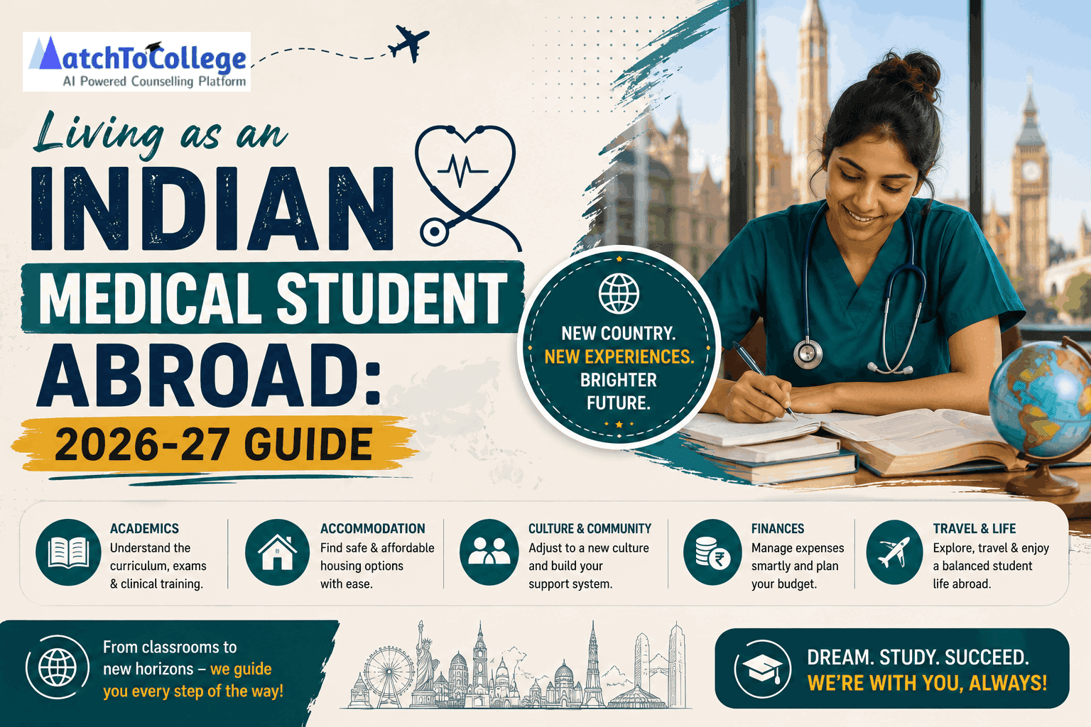 Living as an Indian Medical Student Abroad: 2026-27 Guide