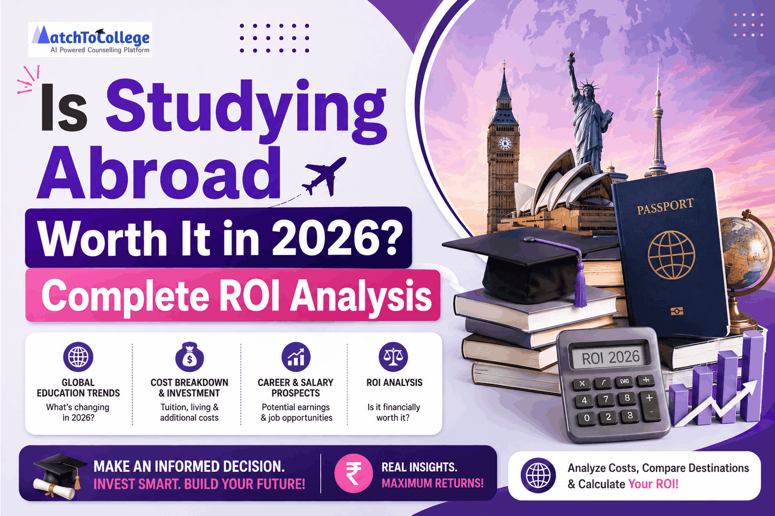 Is Studying Abroad Worth It in 2026? Complete ROI Analysis