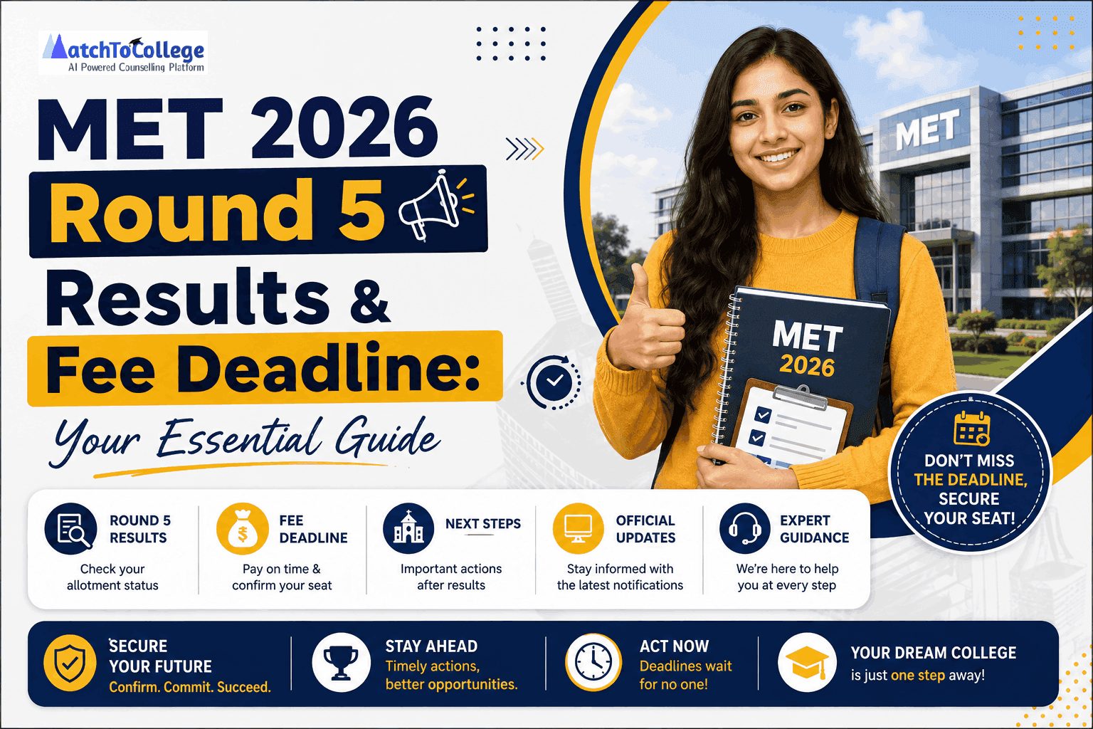 MET 2026 Round 5 Results & Fee Deadline: Your Essential Guide