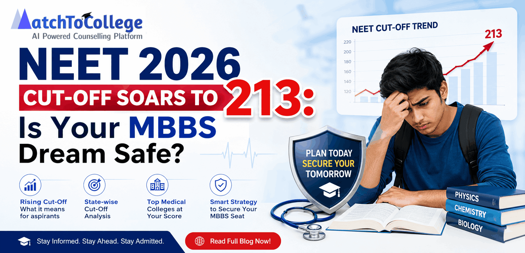 NEET 2026 Cut-Off Soars to 213: Is Your MBBS Dream Safe?