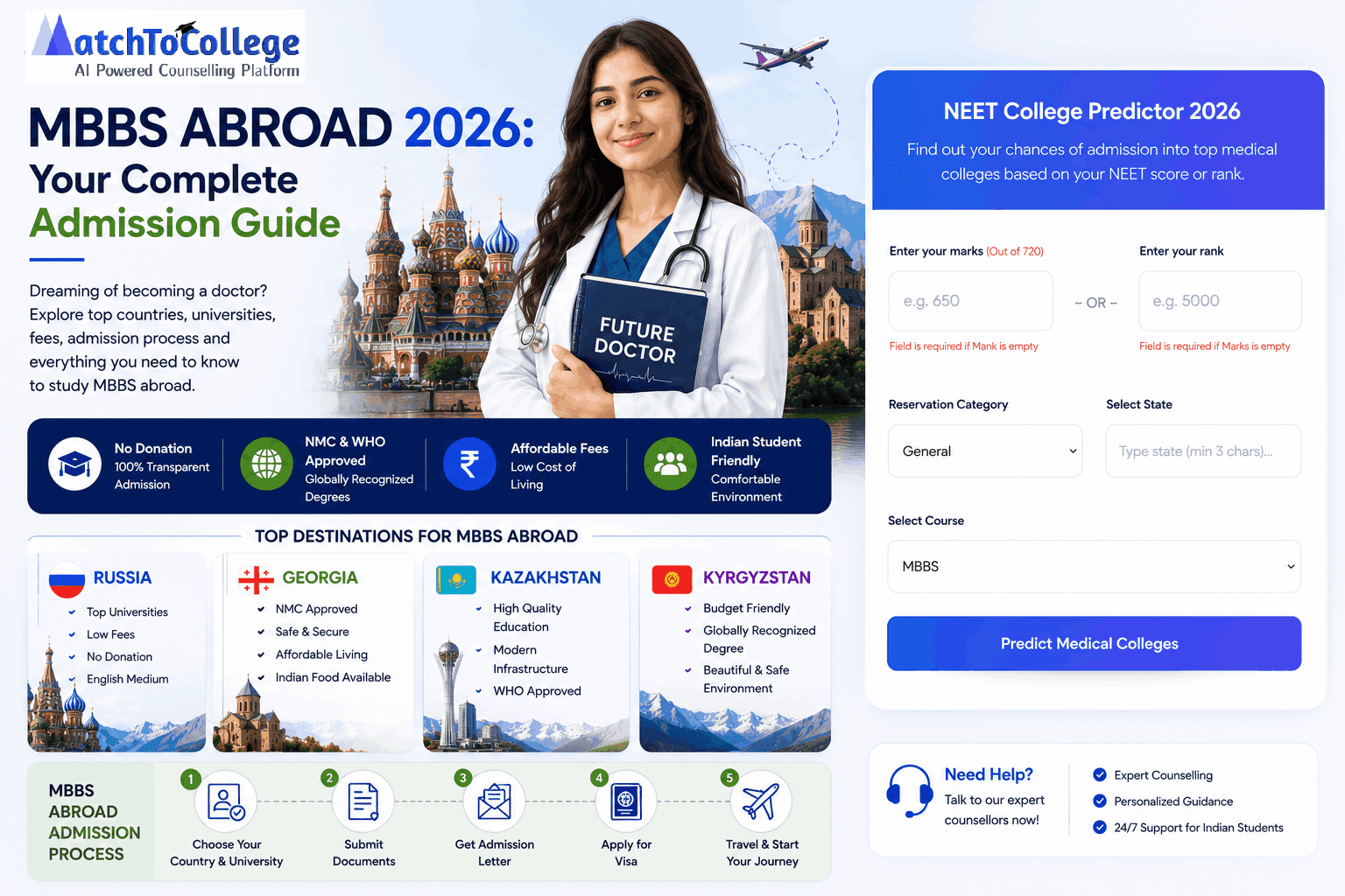 MBBS Abroad 2026: Your Complete Admission Guide