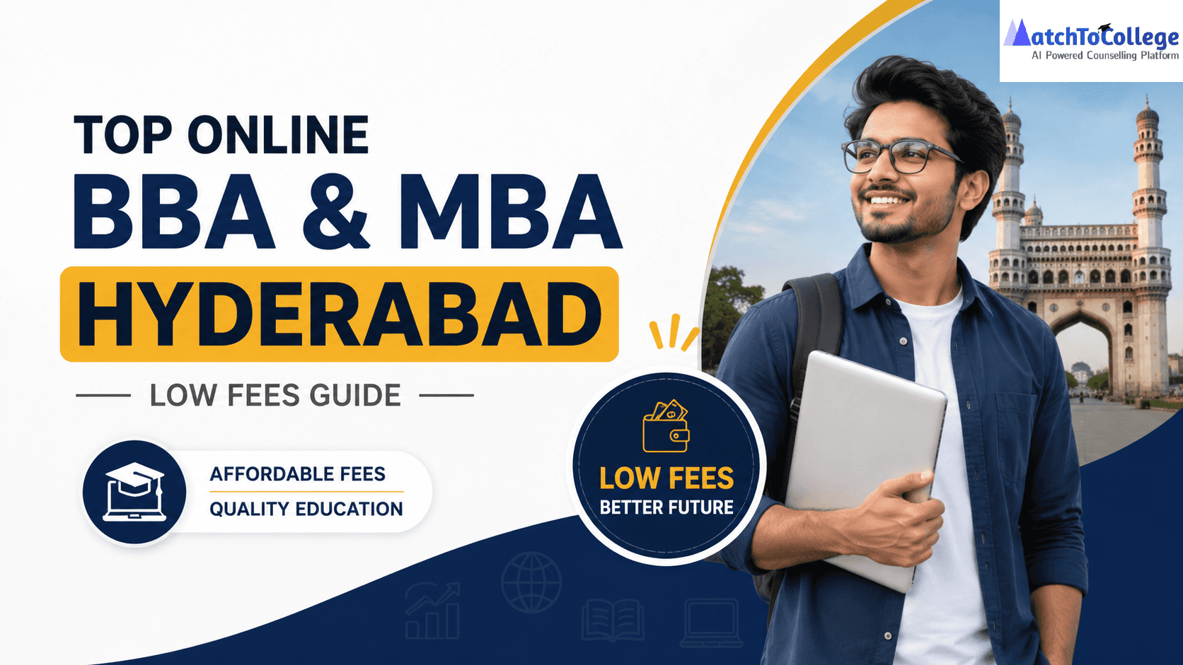 Top Online BBA & MBA Hyderabad: Low Fees Guide