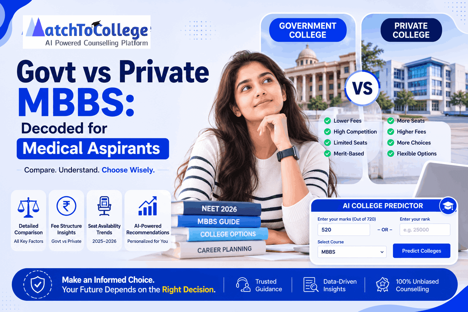 Govt vs Private MBBS: Decoded for Medical Aspirants