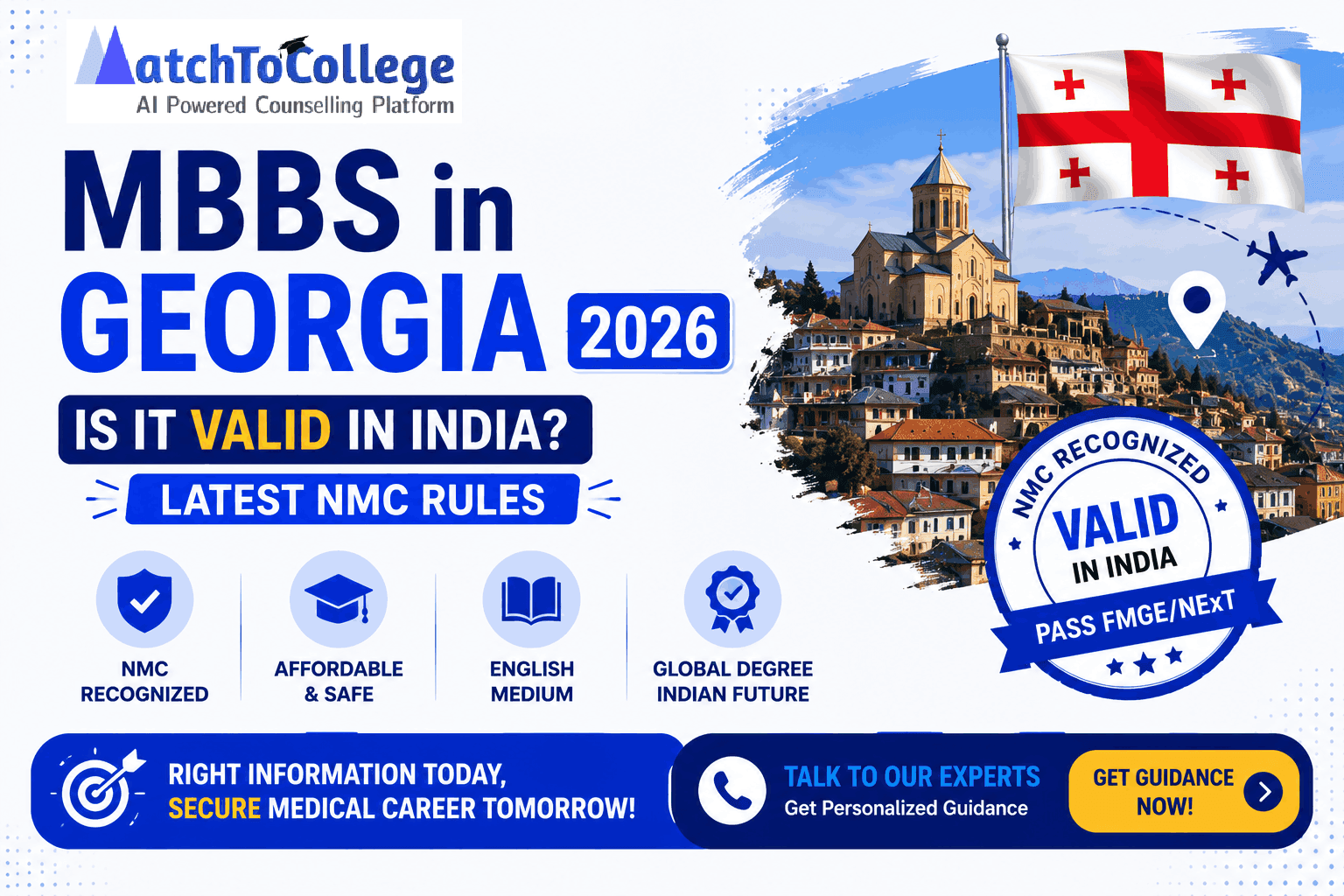 MBBS in Georgia 2026: Is it Valid in India? Latest NMC Rules