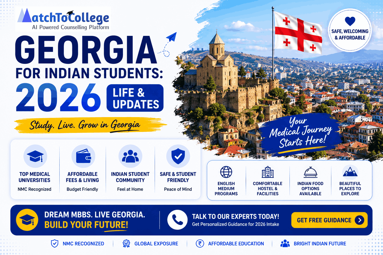 Georgia for Indian Students: 2026 Life & Updates