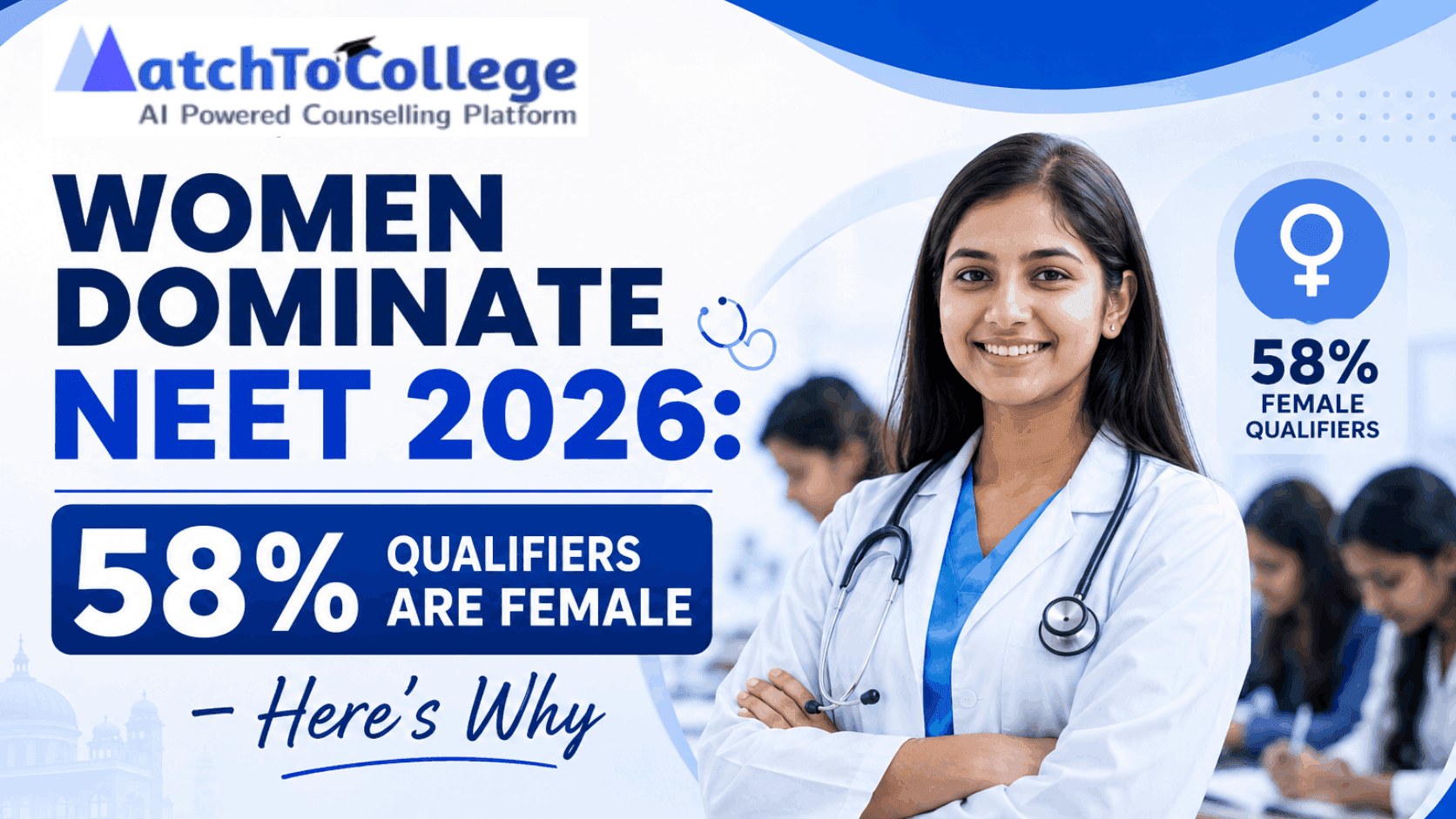 NEET 2026: Women Lead with 58% Qualifiers – Here's Why