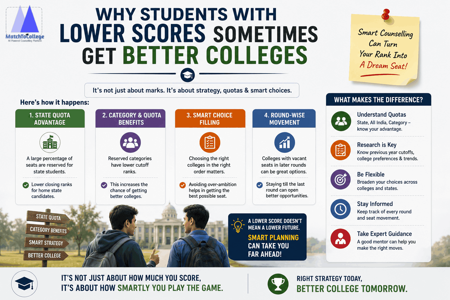 2026 Admission Shock: Lower Scores, Top Colleges? Unraveling Quotas