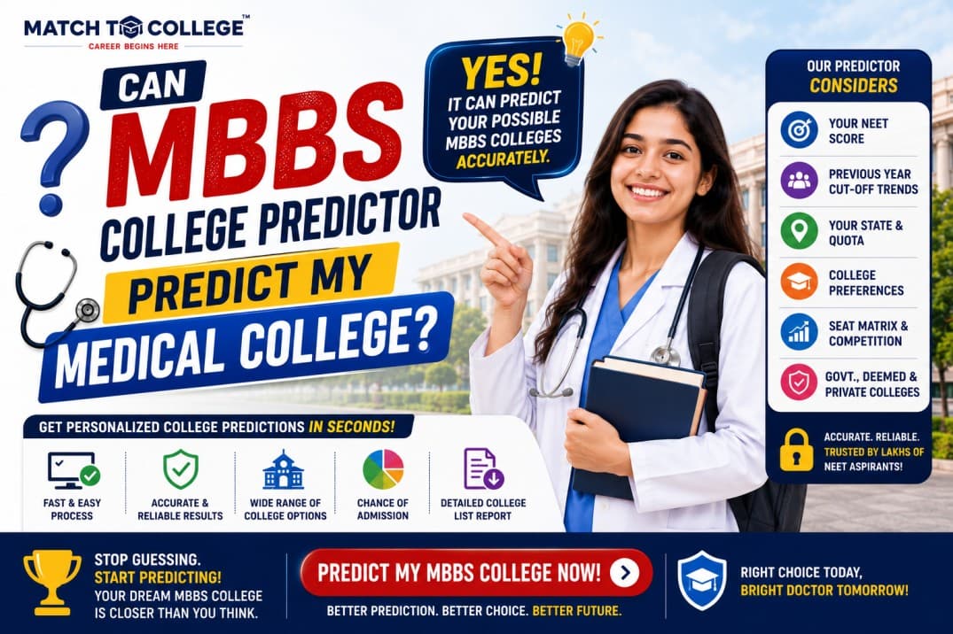 NEET 2025-26: Can AI Predict Your MBBS College?
