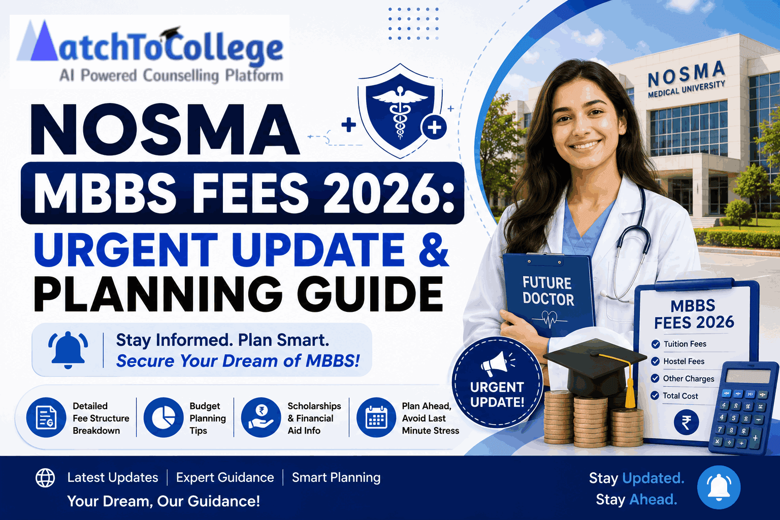 NOSMA MBBS Fees 2026: Urgent Update & Planning Guide