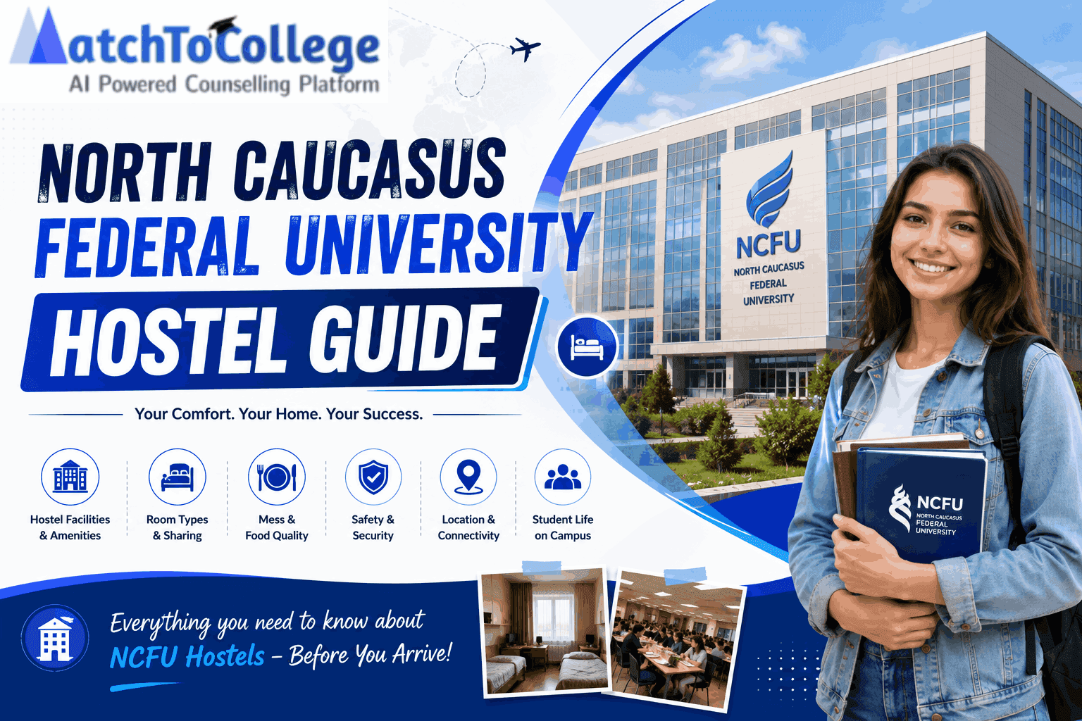 NCFU Hostel Guide 2026-27: Your Accommodation Plan | MatchToCollege