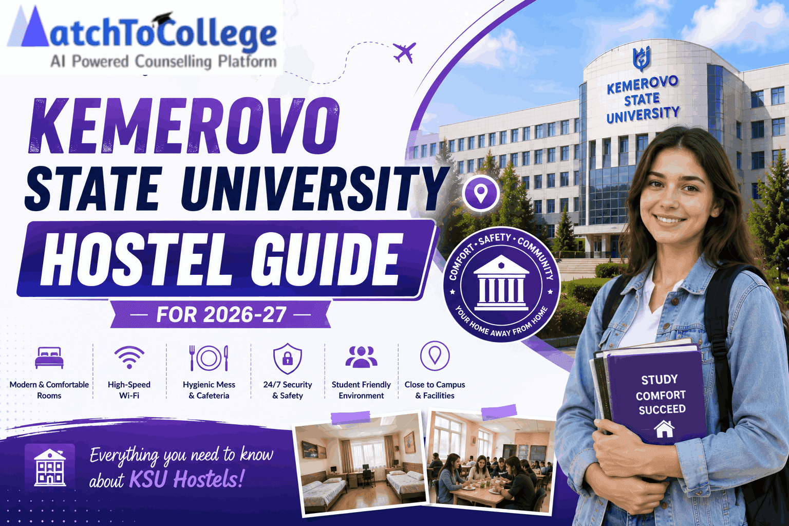 Kemerovo State University Hostel Guide 2026-27