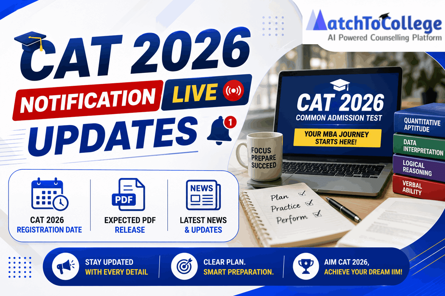CAT 2026: Live Updates on Registration, Dates & News