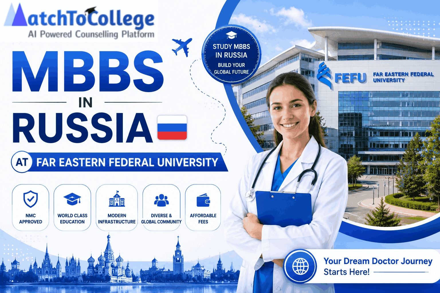 MBBS in Russia 2026-27: Far Eastern Federal University Guide