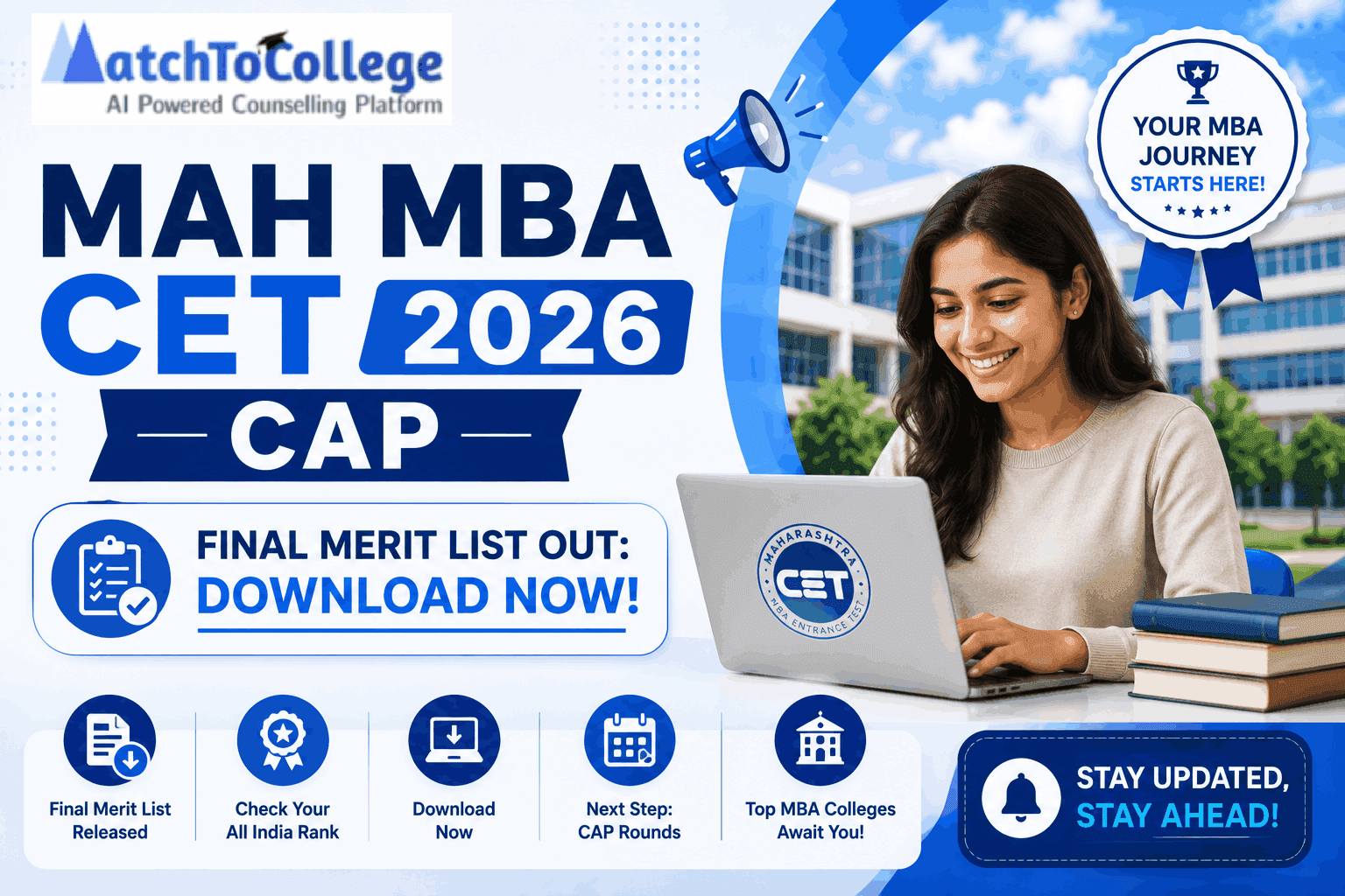 MAH MBA CET CAP 2026 Final Merit List Out: Download Now!