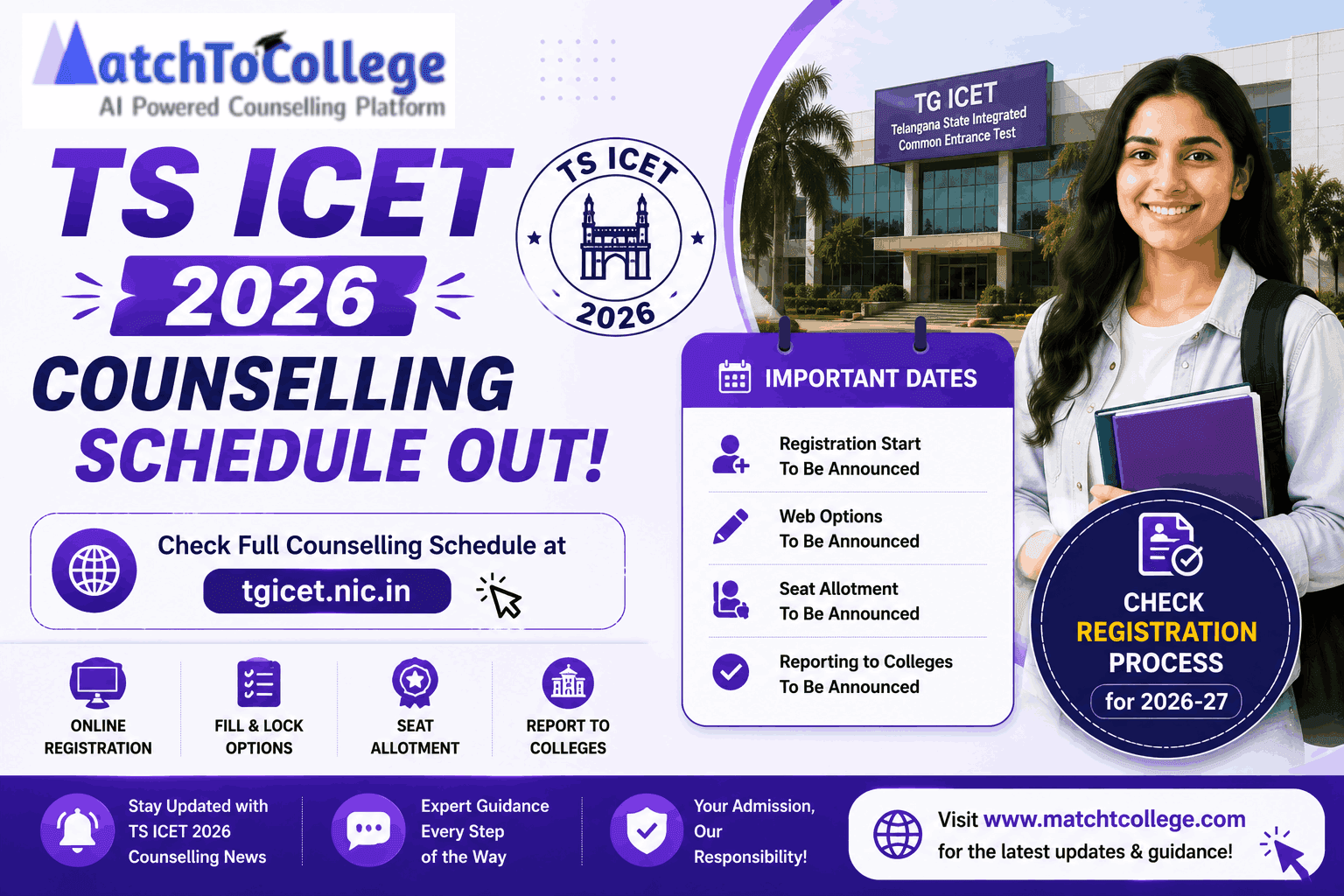 TS ICET 2026 Counselling Schedule OUT: Key Dates & Registration