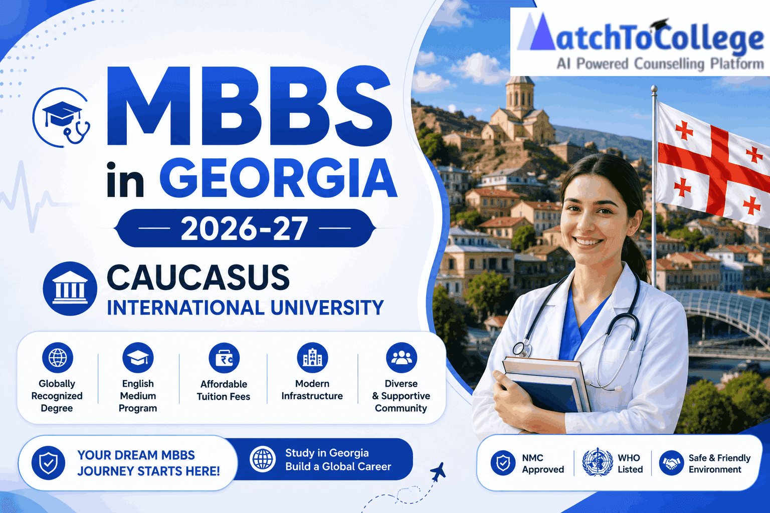 MBBS in Georgia 2026-27: Caucasus International University
