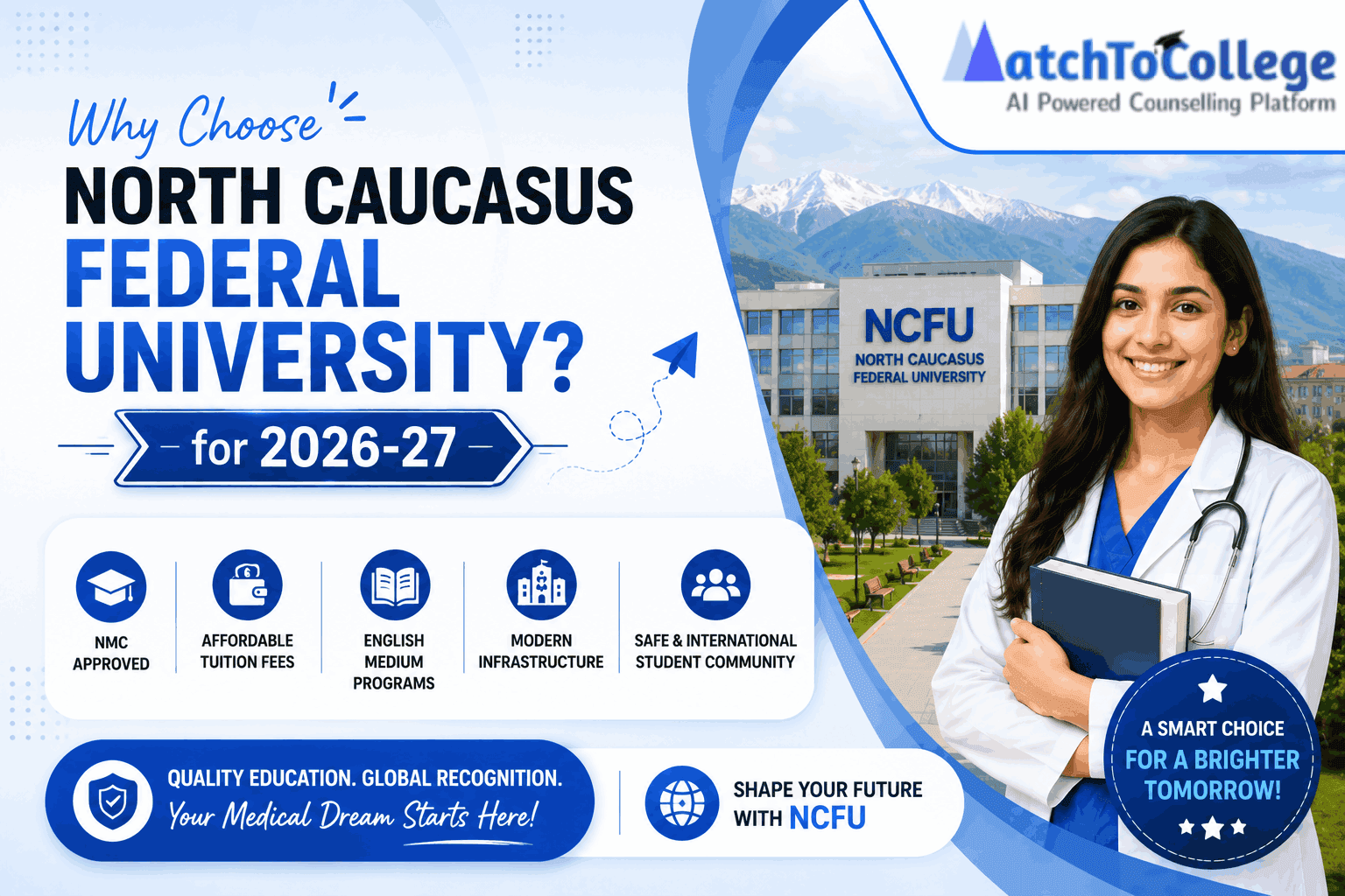 NCFU 2026-27: Why Choose North Caucasus Federal University?