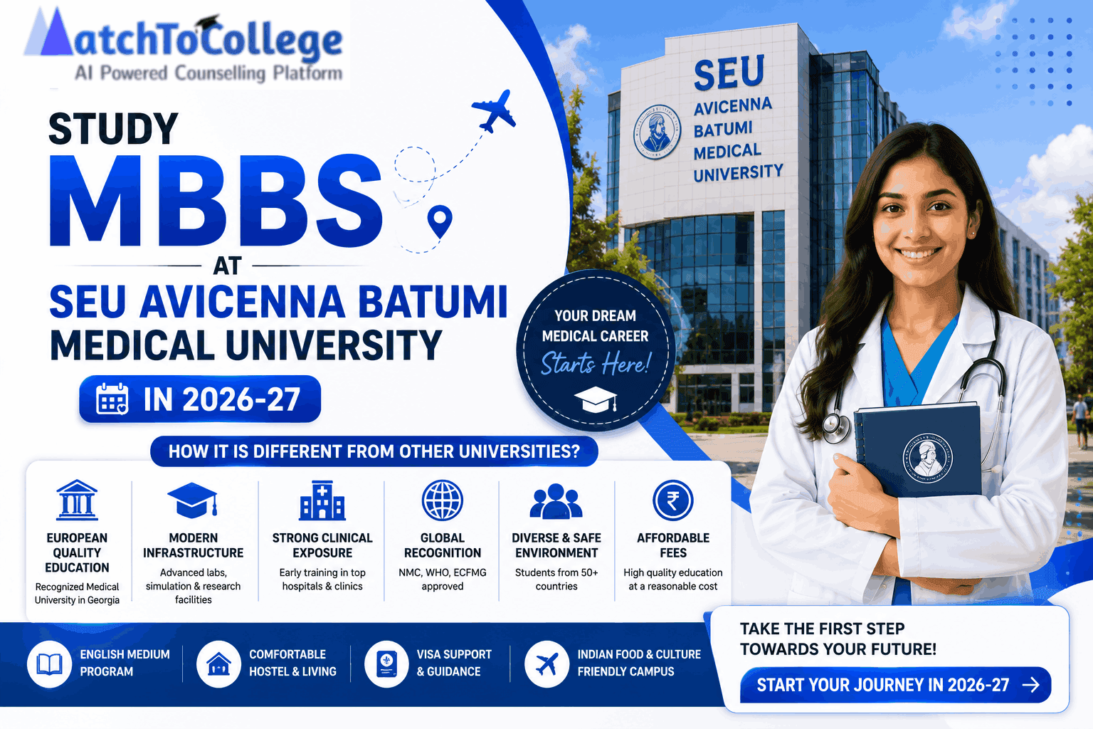 MBBS at SEU Avicenna Batumi: Your 2026-27 Guide