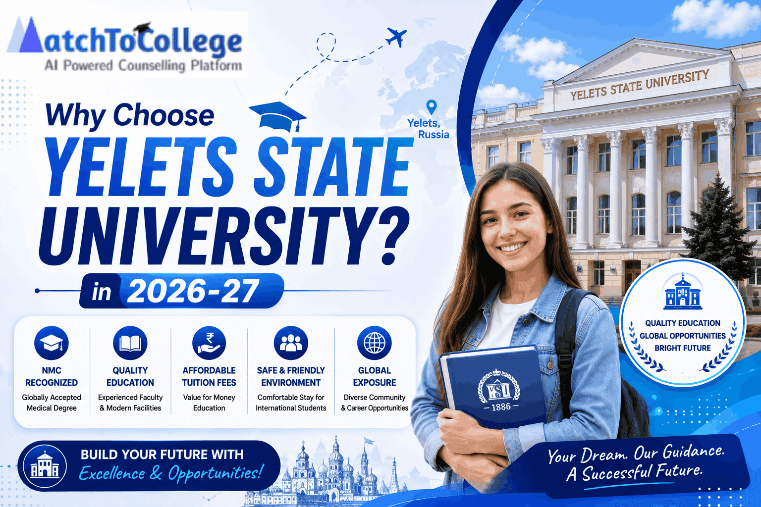 Study MBBS at Yelets State University: Your 2026-27 Guide