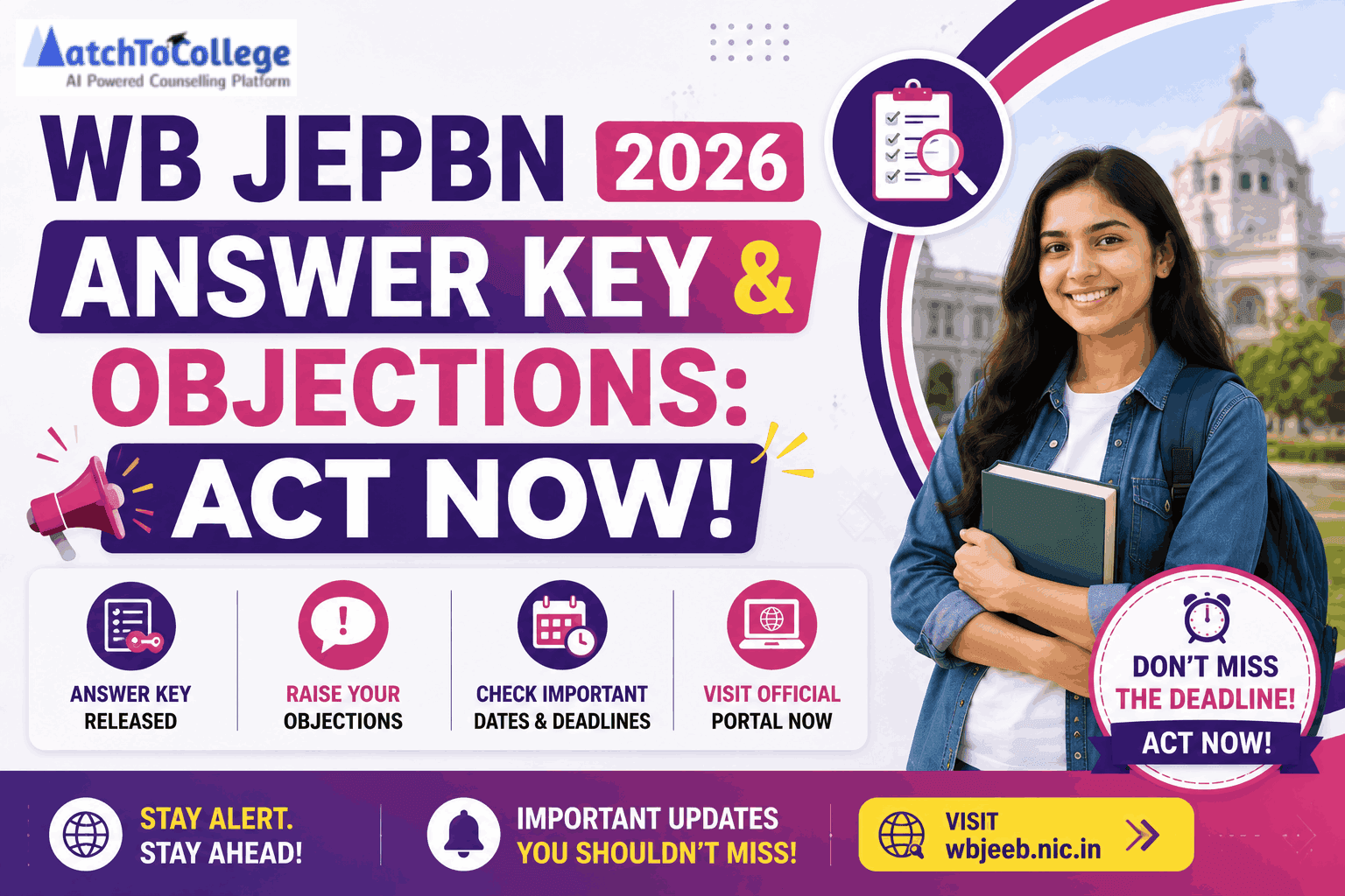WB JEPBN 2026 Answer Key & Objections: Act Now!