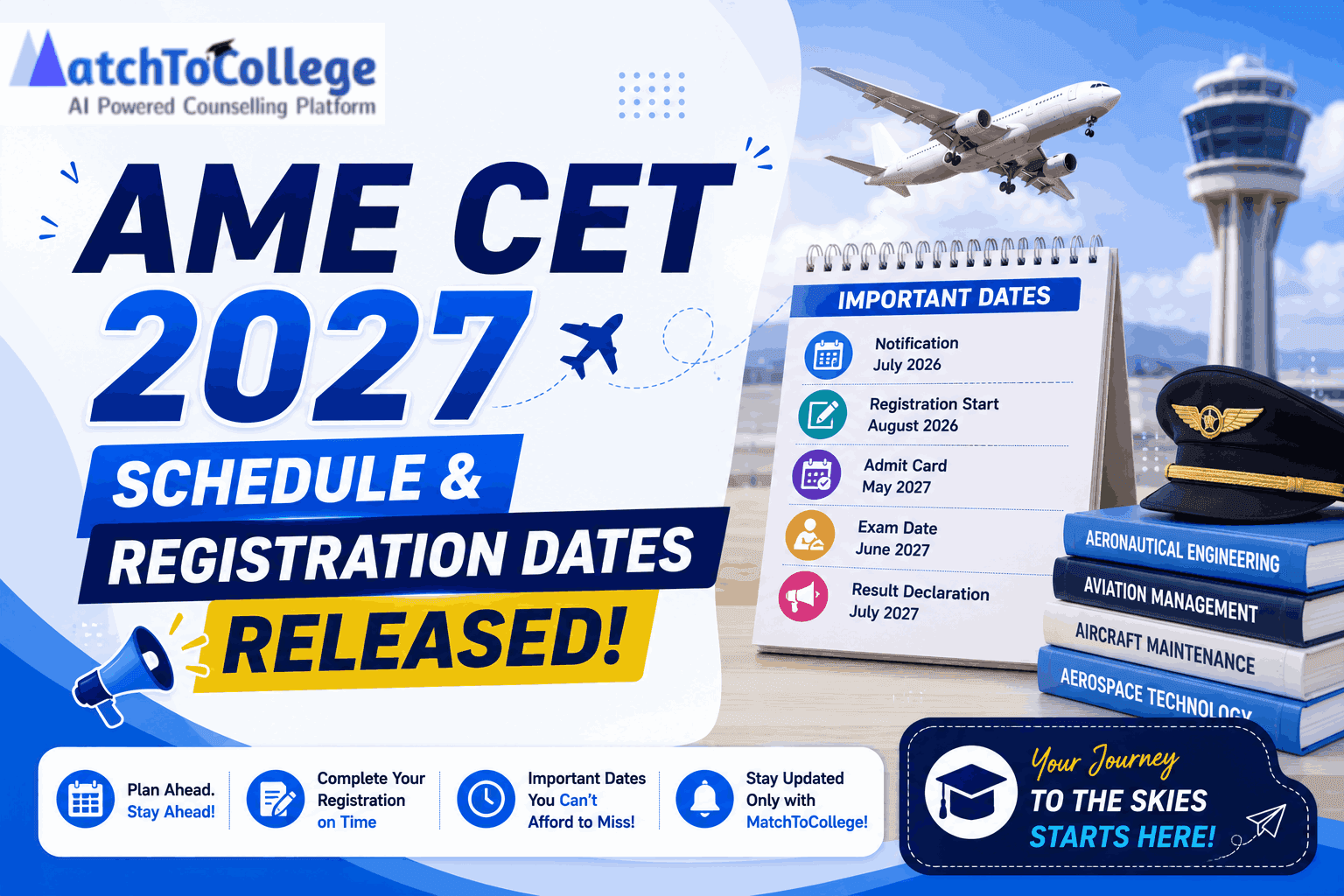 AME CET 2027 Schedule & Registration Dates Released!
