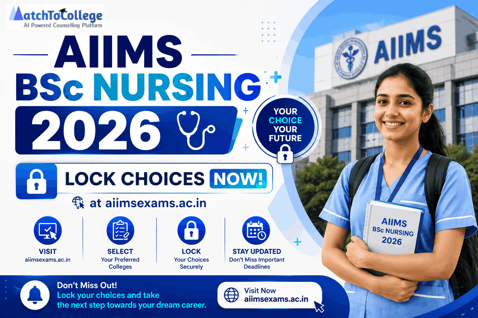 AIIMS BSc Nursing 2026 Choice Filling: Lock Your Future