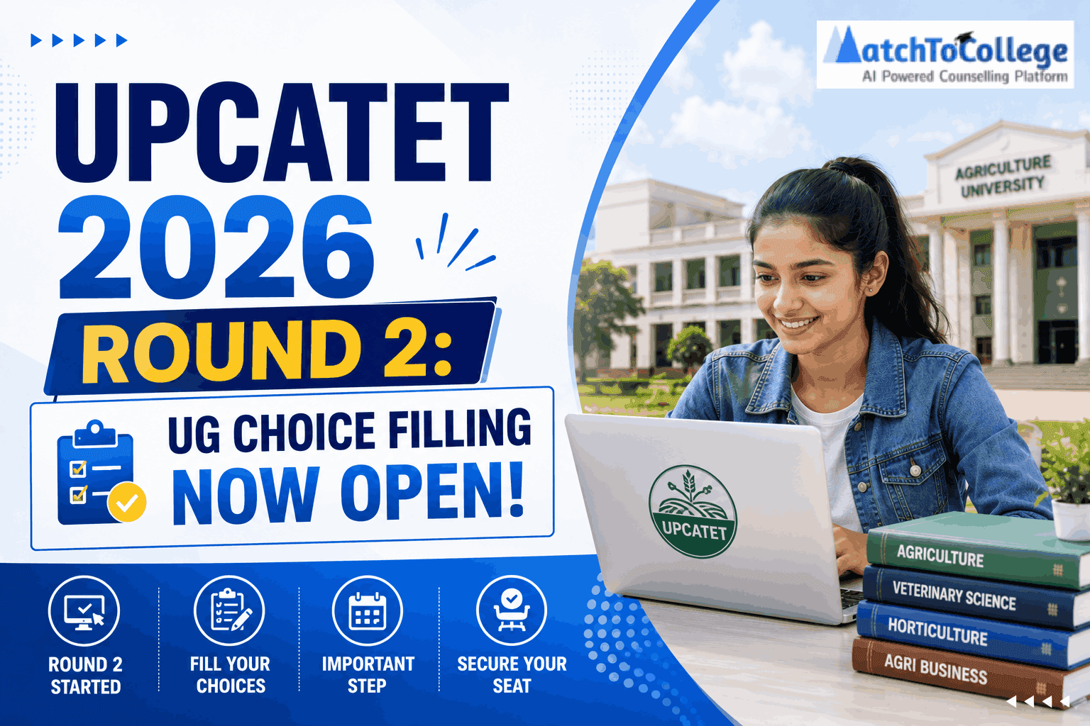 UPCATET 2026 Round 2: UG Choice Filling Now Open!