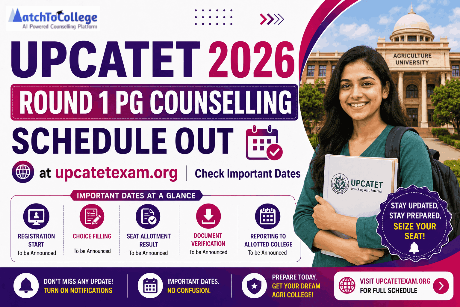 UPCATET 2026 PG Counselling Schedule & Dates Out!