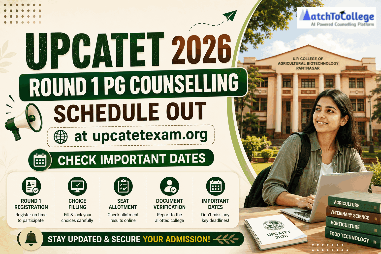 UPCATET 2026 PG Counselling Schedule & Dates Out!