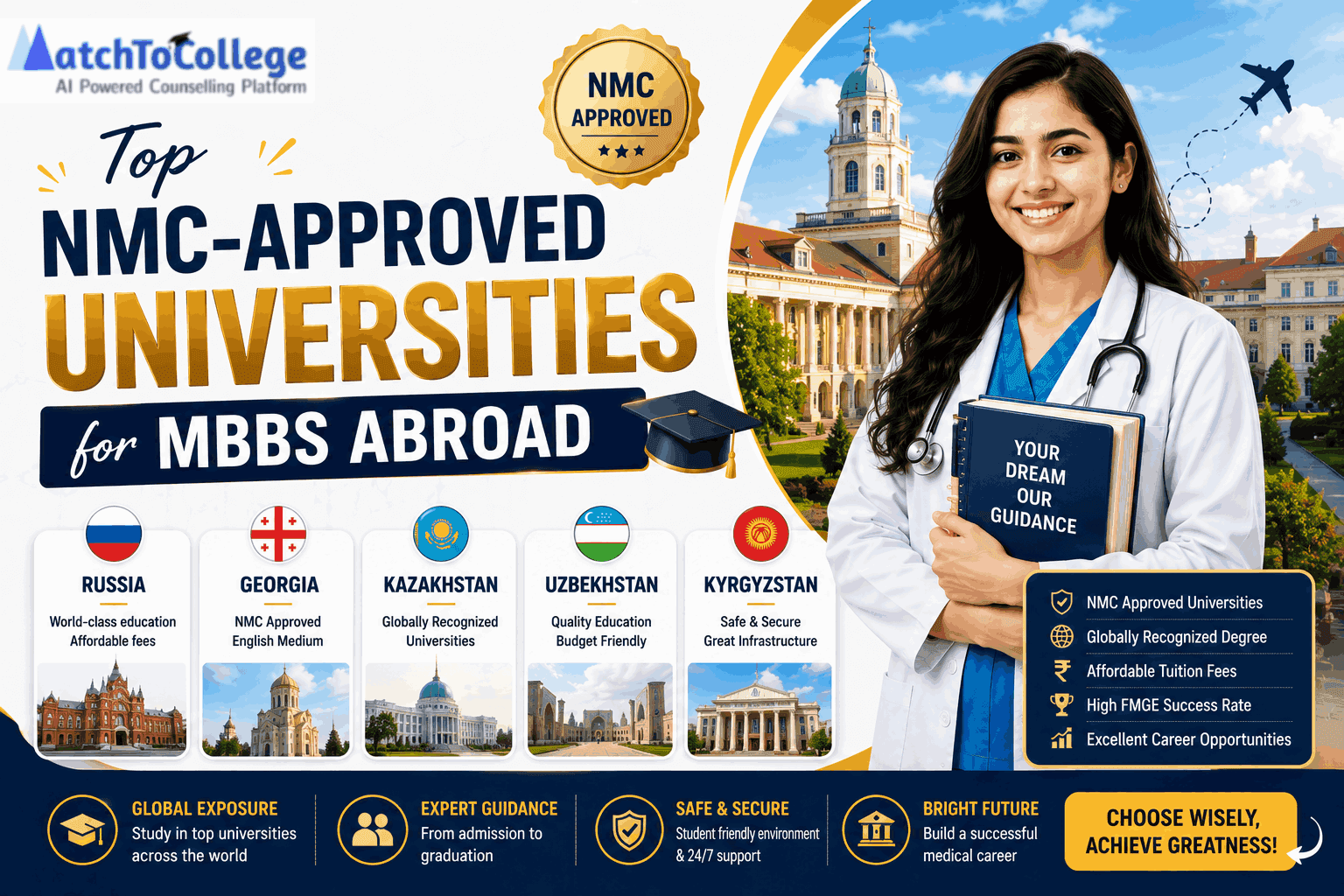 NMC-Approved Universities for MBBS Abroad: 2026 Guide