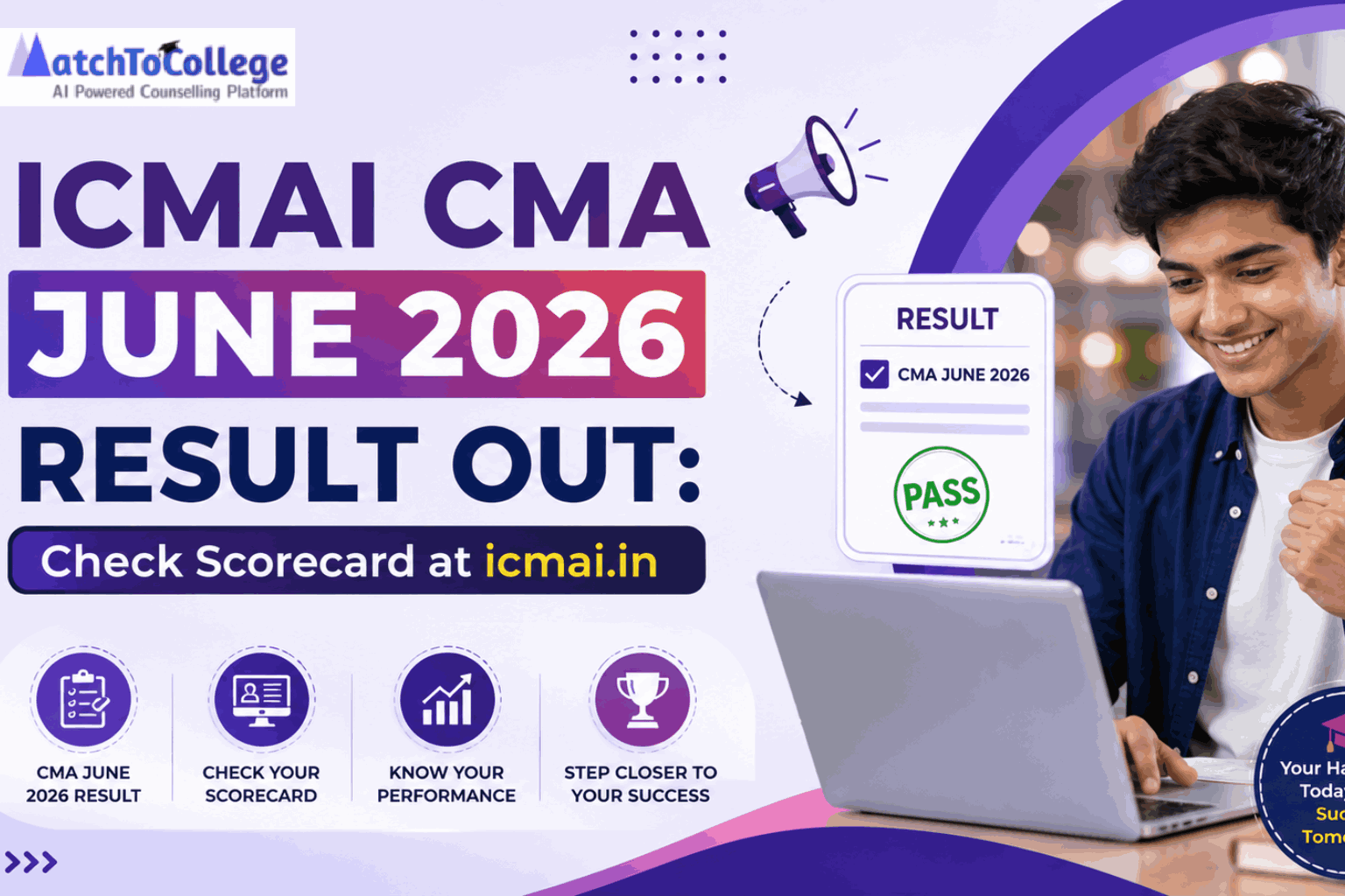 ICMAI CMA June 2026 Result Out: Check Scorecard at icmai.in