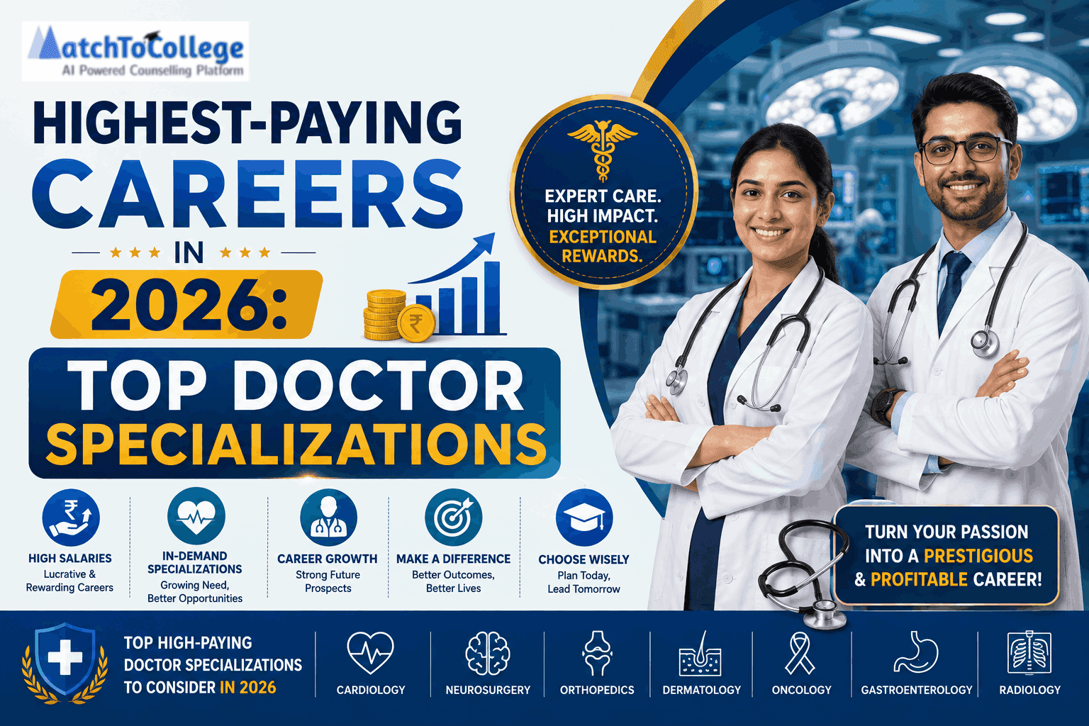 Highest-Paying Careers in 2026: Top Doctor Specializations