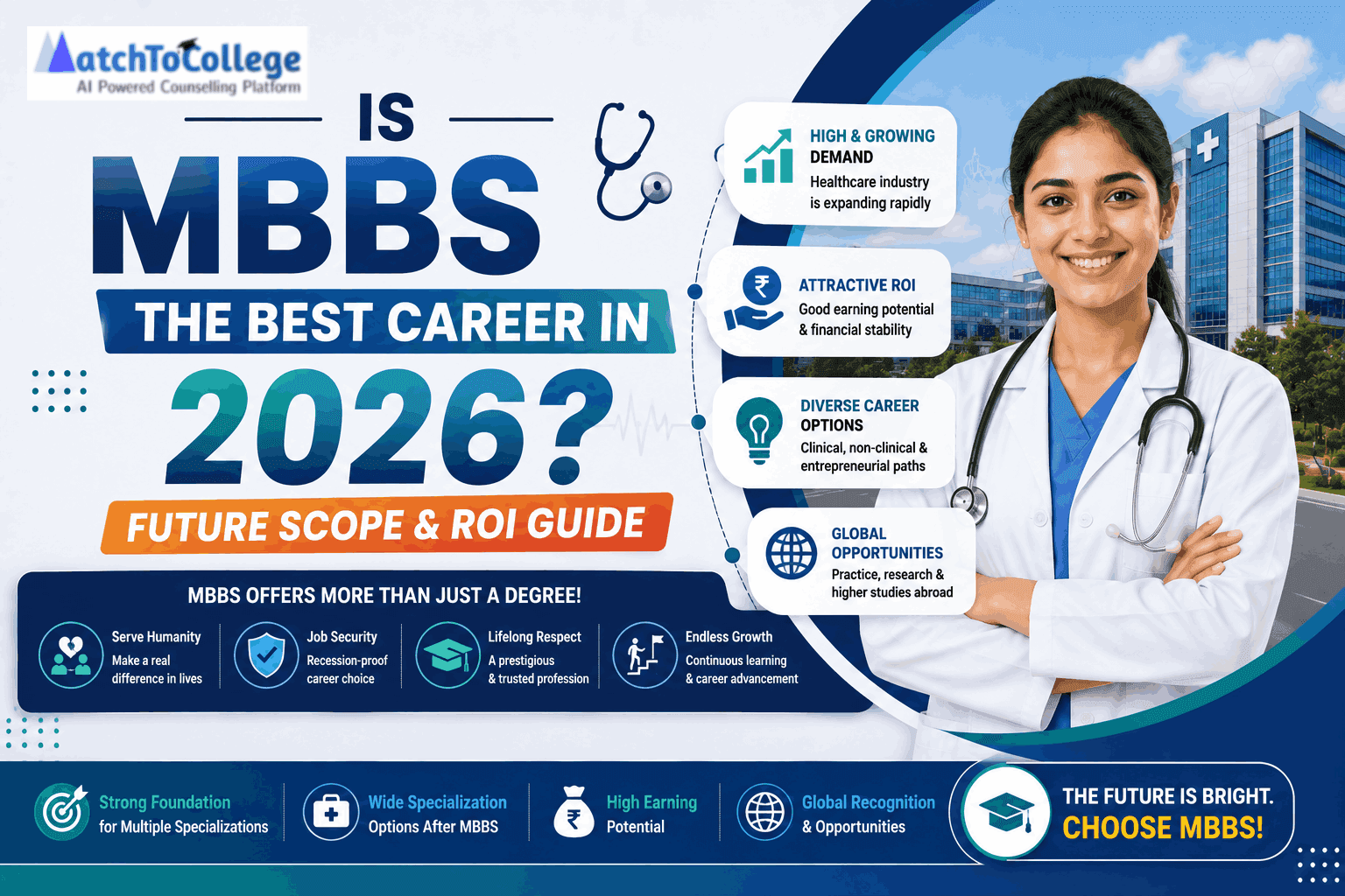 Is MBBS the Best Career in 2026? Future Scope & ROI Guide
