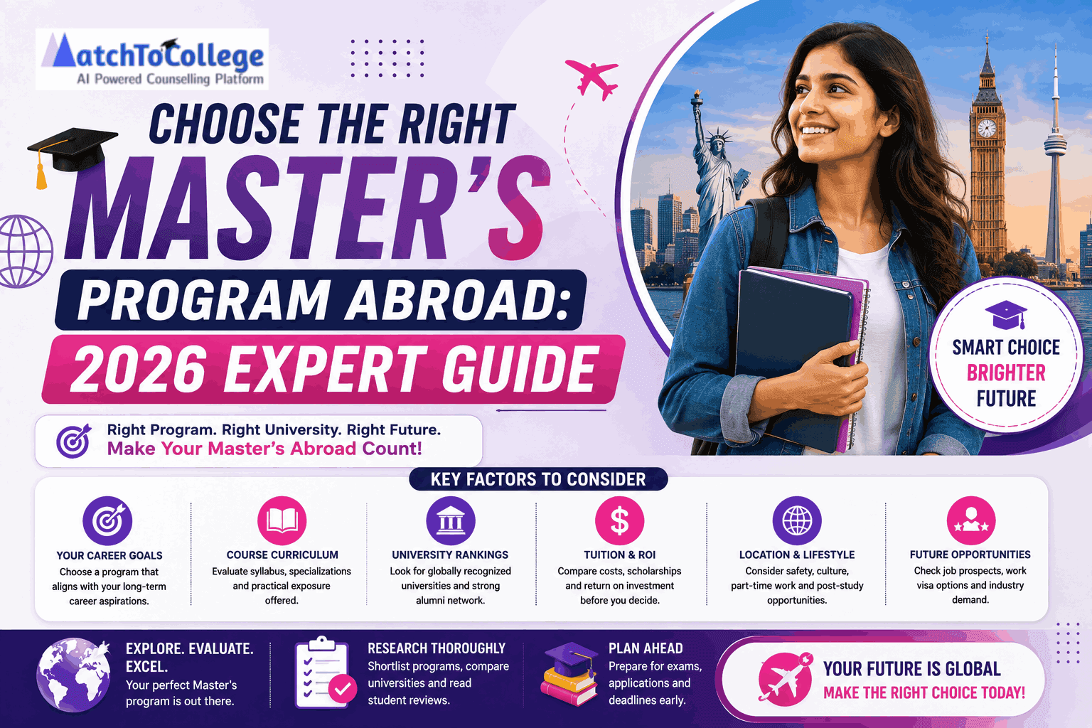 Choose the Right Master's Program Abroad: 2026 Expert Guide
