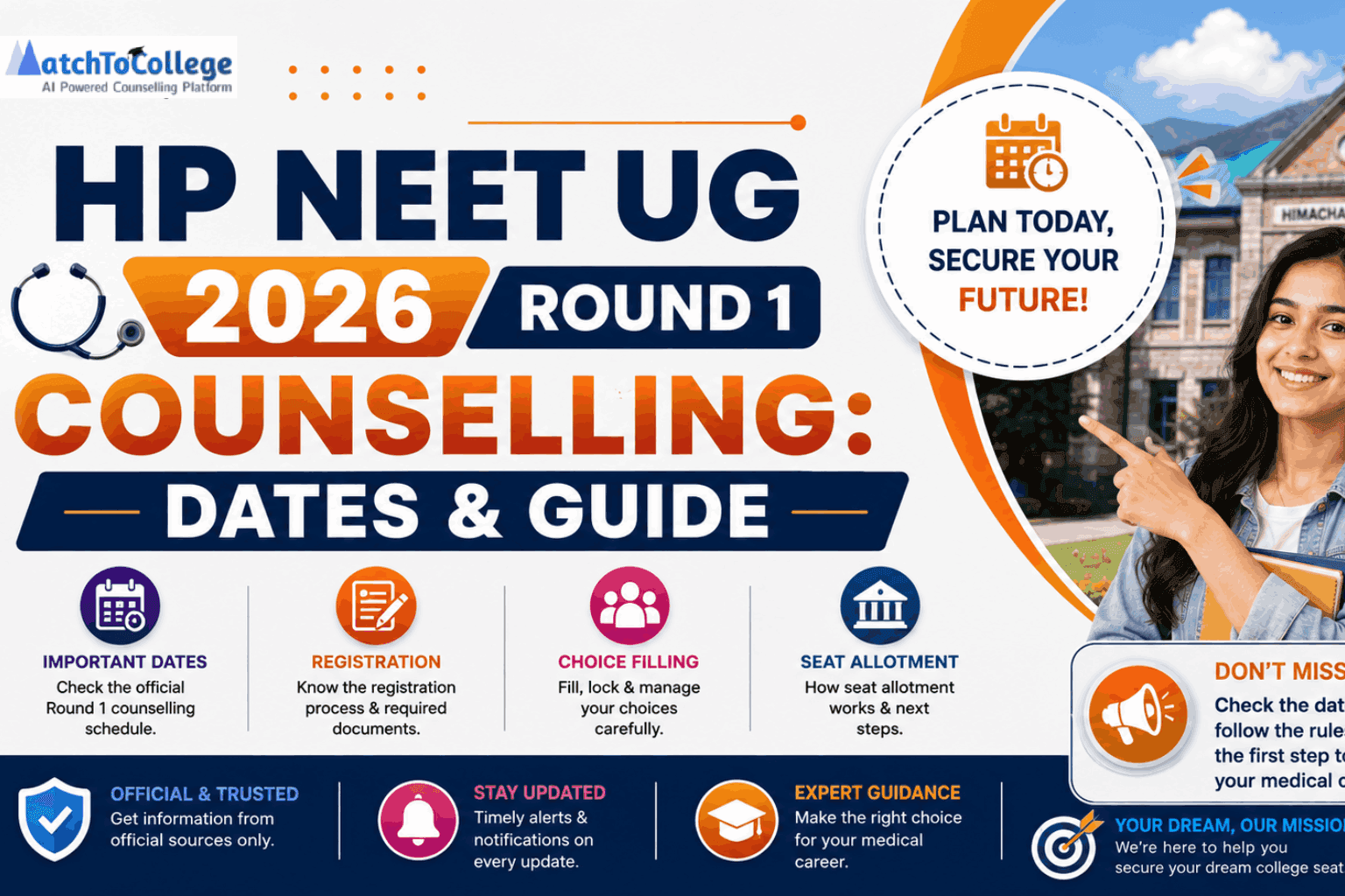 HP NEET UG 2026 Round 1 Counselling: Dates & Guide