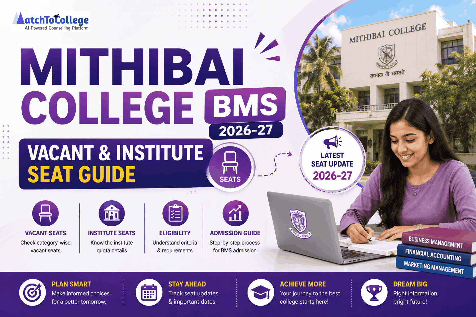Mithibai College BMS 2026-27: Vacant & Institute Seat Guide