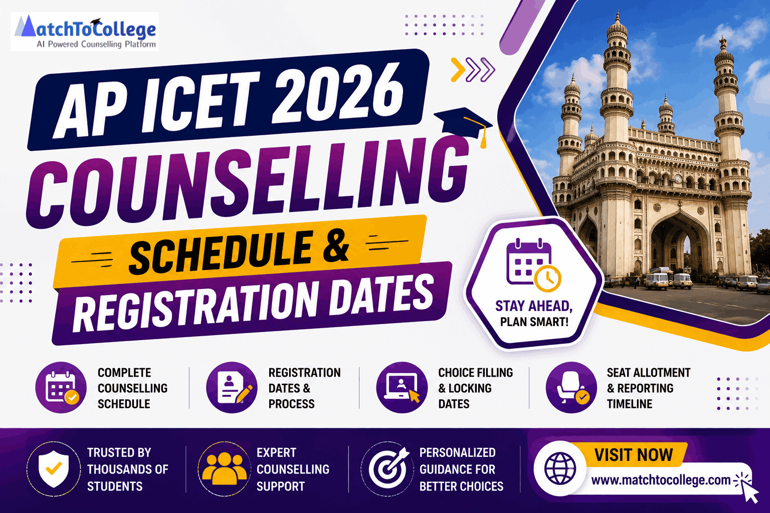AP ICET 2026 Counselling Schedule & Registration Dates