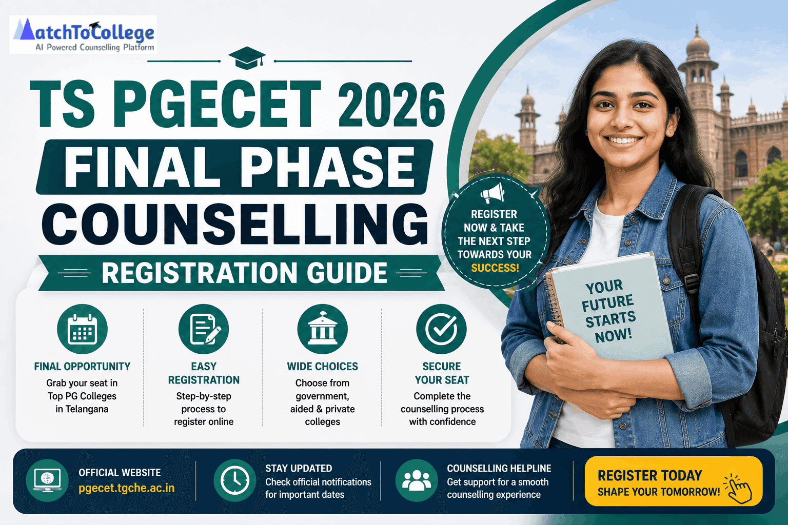 TS PGECET 2026 Final Phase Counselling Registration Guide