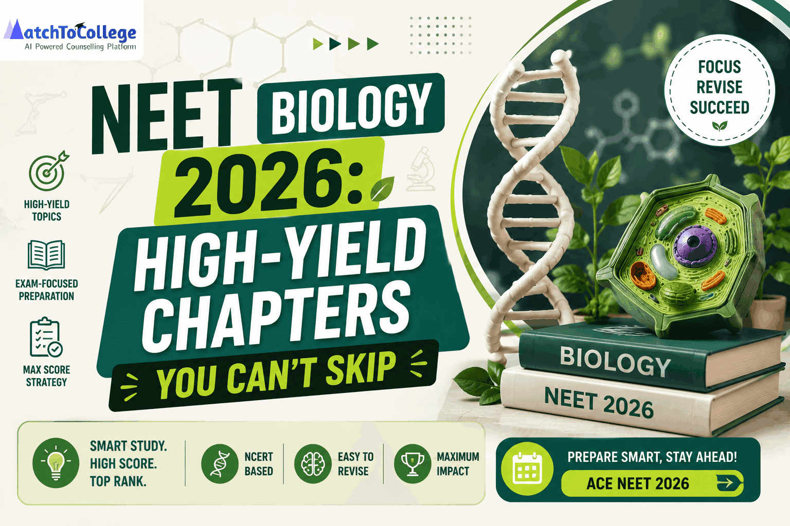 NEET Biology 2026: High-Yield Chapters You Can't Skip