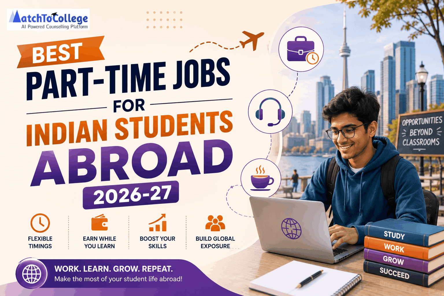 Best Part-Time Jobs for Indian Students Abroad 2026-27