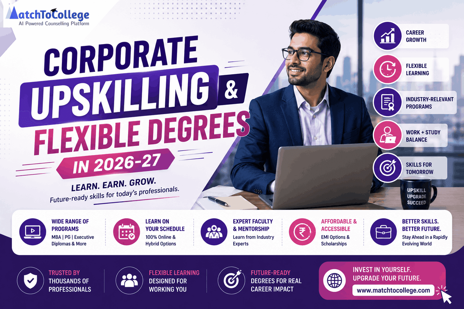 Corporate Upskilling & Flexible Degrees in 2026-27