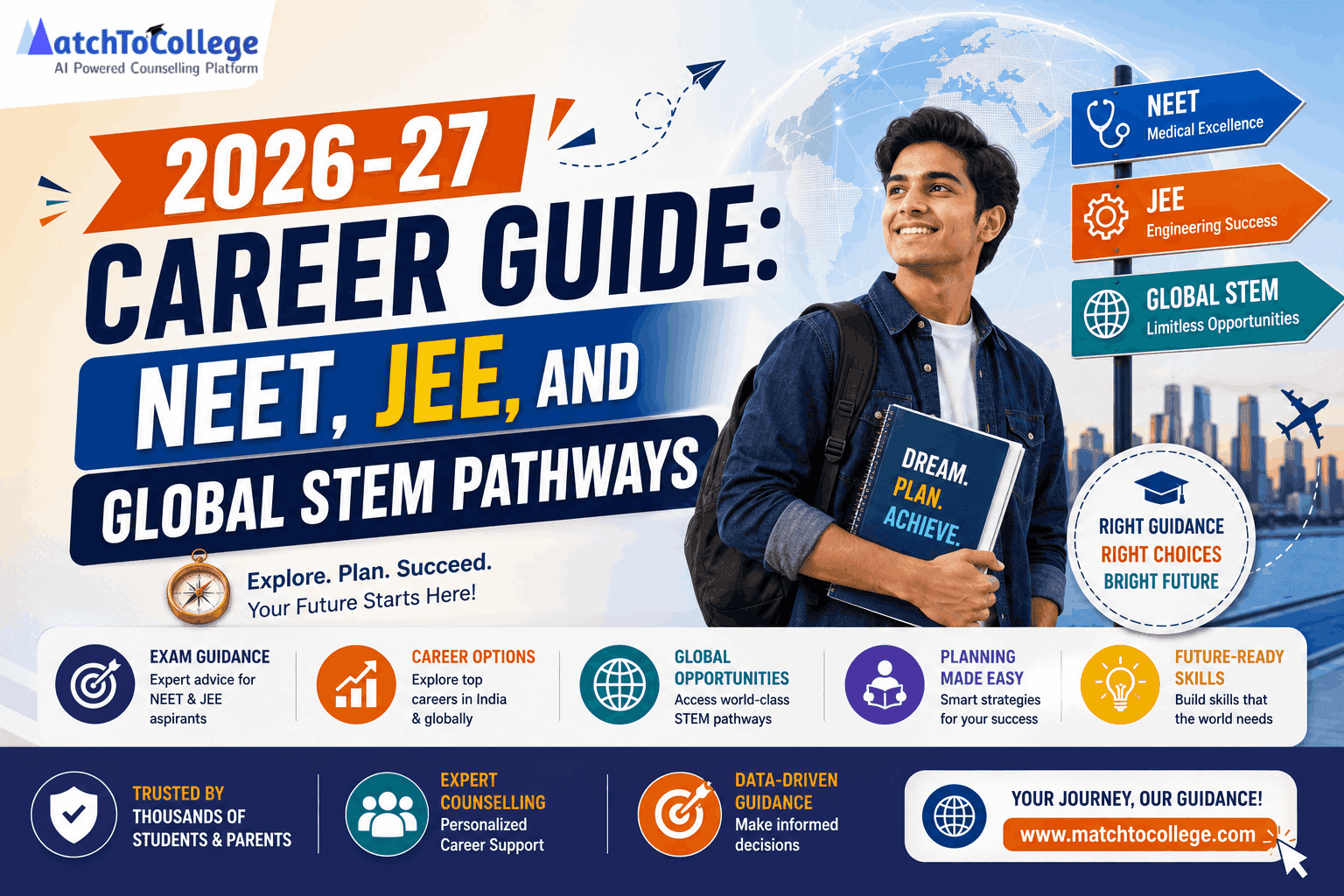 2026-27 Career Guide: NEET, JEE, and Global STEM Pathways