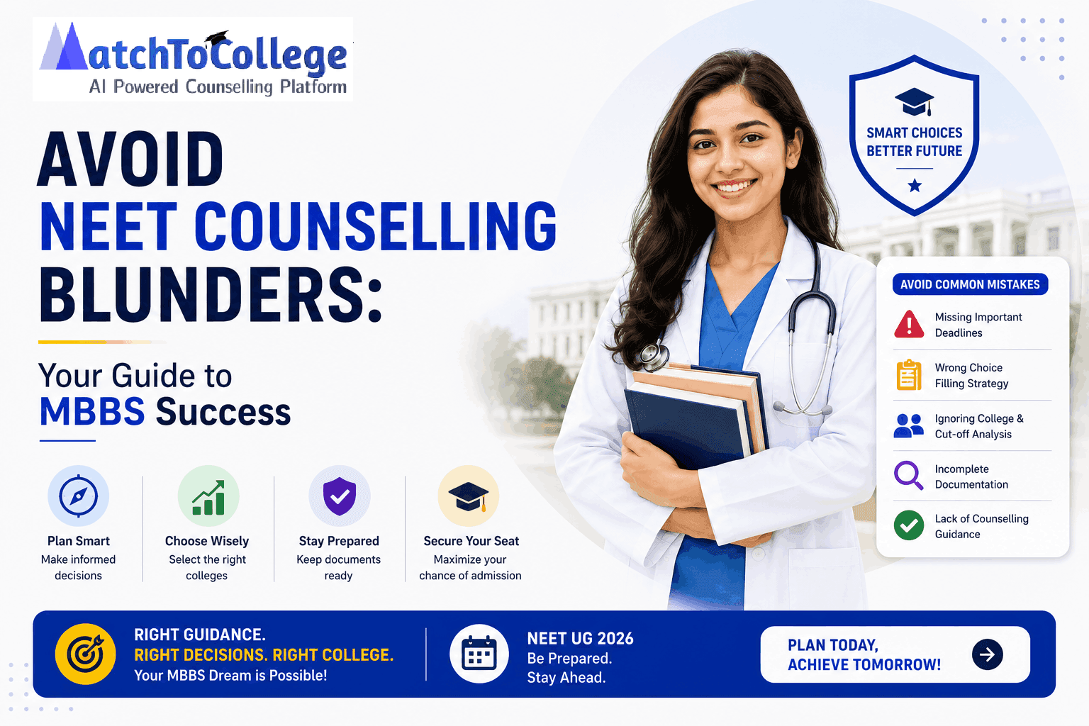 Avoid NEET Counselling Blunders: Your Guide to MBBS Success